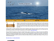 Tablet Screenshot of doubledmontaukfishing.com